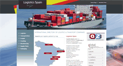 Desktop Screenshot of logisticsspain.com